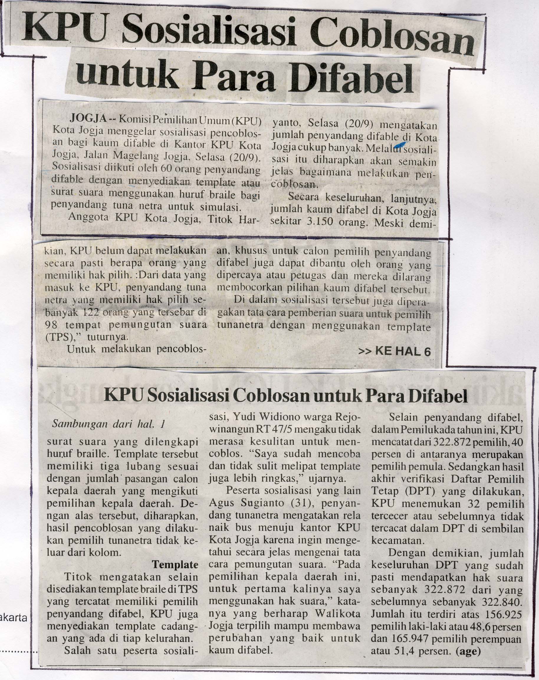 Kliping jogja terbaru